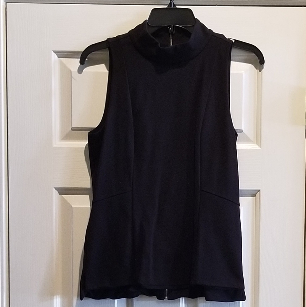 White House black Market Sleeveless Black  Top